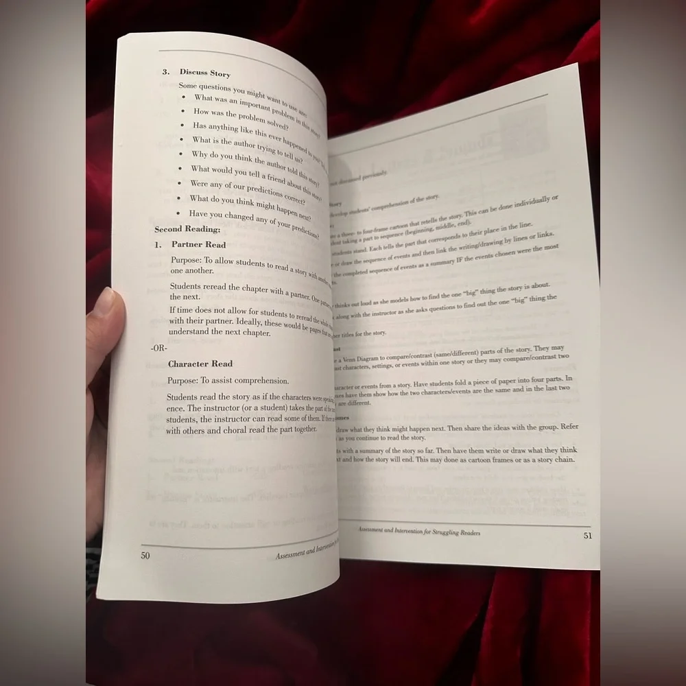 Struggling readers book